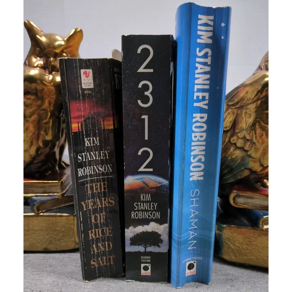 Kim Stanley Robinson The Years of Rice & Salt, 2312, Shaman, Lot of 3 Paperbacks